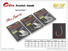 M&W ODW-1 ASSIST HOOK  1/0 Asist Jig İğnesi