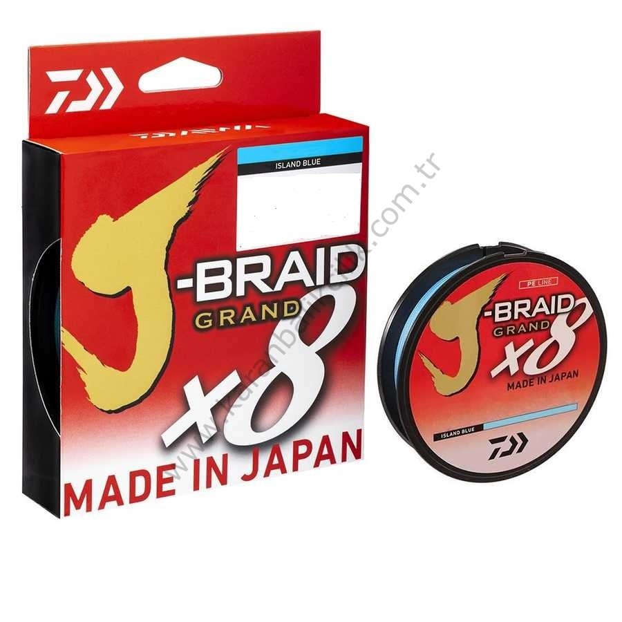 Daiwa J-Braid Grand X8 Mavi 135mt İp Misina