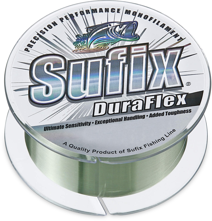 Sufix Duraflex Misina Low-Vis Green - 0.20MM - 100MT - 4.9KG