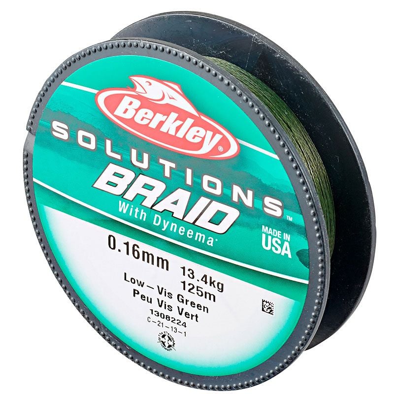 BERKLEY 0.40 SOLUTIONS BRAID MİS.125M GREEN