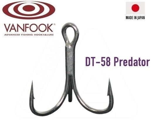 Vanfook DT-58S 2X Strong Wire Üçlü İğne No:1