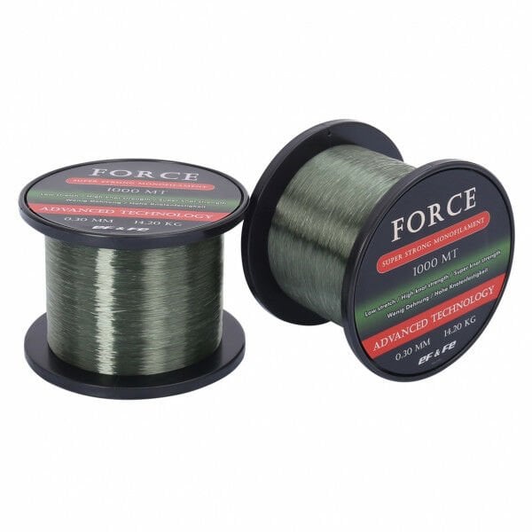 Effe Force 1000mt Misina Yeşil - 0,25 mm - 10.42 kg