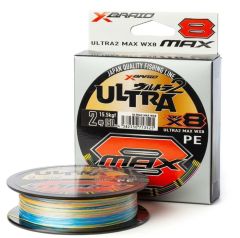 YGK X-Braid Ultra 2 Max 8x 200m Multicolor İp Misina
