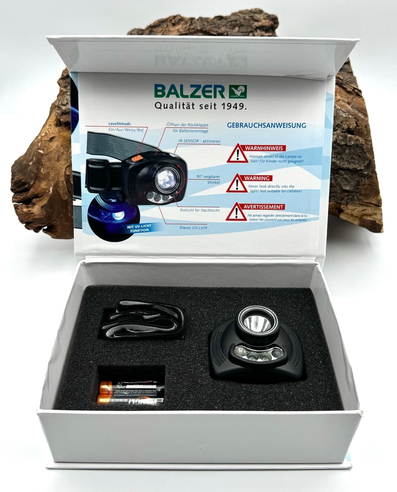 Balzer Sensorlü Kafa Feneri